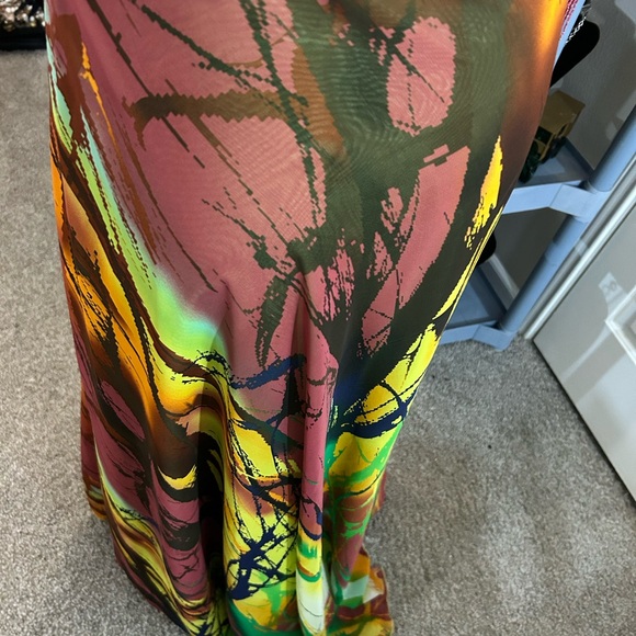 Multicolor Wrap Skirt! - Picture 4 of 16